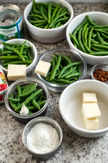 Savory Garlic Butter Green Beans ingredients