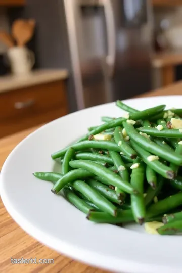 Savory Garlic Butter Green Beans steps