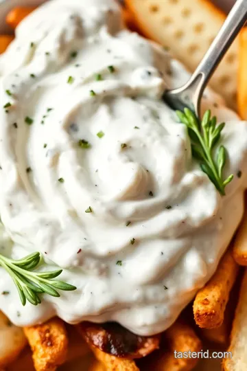 Ranch-Style Creamy Dressing presentation