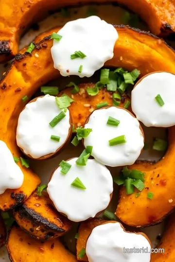 Tandoori Pumpkin presentation