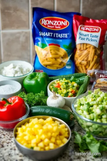 Ronzoni Smart Taste Pasta Primavera ingredients