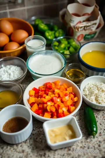 Santa Fe Omelet Recipe ingredients