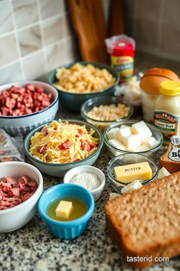 Savory Reuben Casserole ingredients