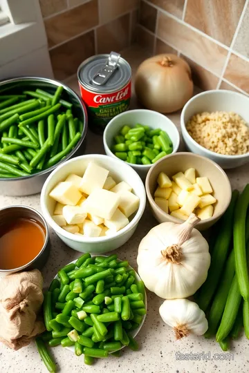 Savory Spiced Canned Green Beans ingredients