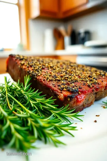 Herb-Crusted Roast Venison steps