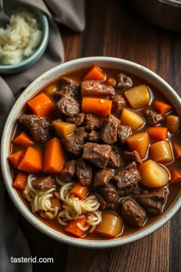 Skinny Taste Beef Stew presentation