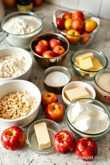 Taste of Home Apple Pie ingredients