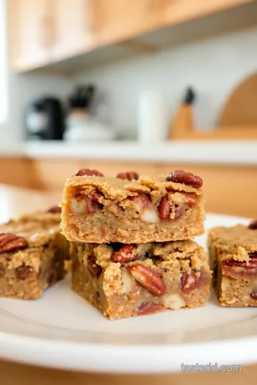 Taste of Home Pecan Pie Bars steps