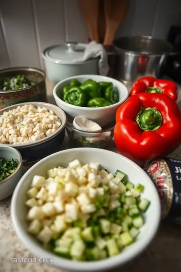 Taste of Home Stuffed Pepper Soup ingredients