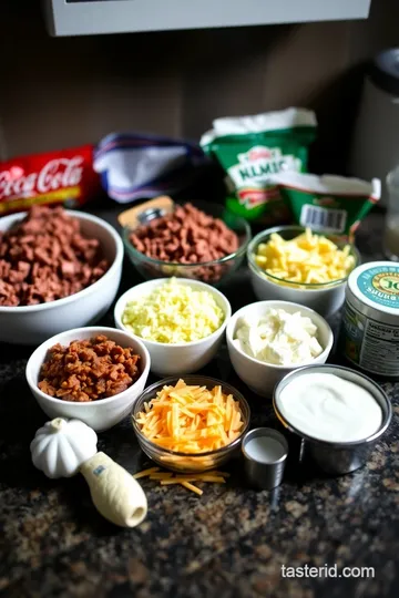 Taste of the South Smokehouse Beef Brisket Dip ingredients