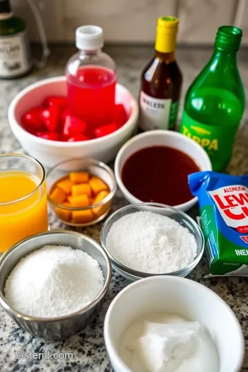 Ultimate Fruit-Fusion Jello Shots ingredients