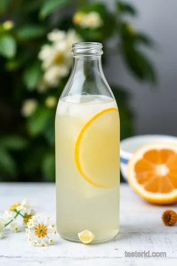 Elderflower Cordial presentation