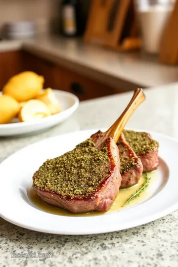 Wild Herb-Crusted Lamb Chops with Rustic Root Vegetable Mash steps