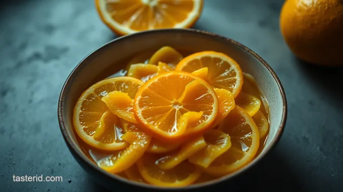 Zesty Citrus and Vanilla Flavored Agave Syrup